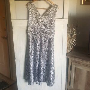 AA Studio AA Silky animal print dress